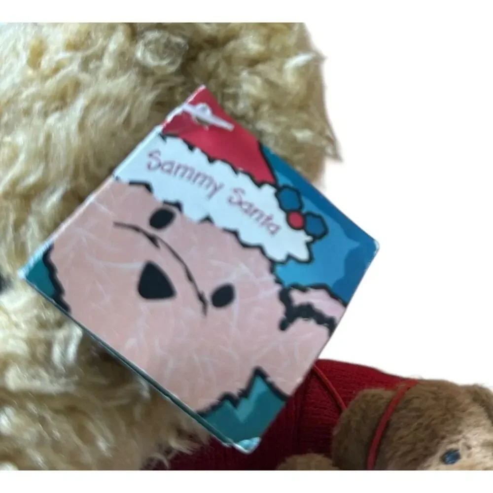 Vtg Russ Avon Bear Collection Sammy Santa Teddy Christmas 9